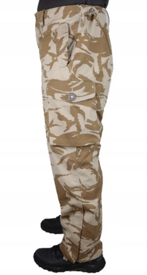NOWE SPODNIE BOJÓWKI WOJSKOWE COMBAT WINDPROOF DESERT 70/80/96 4 14597013021