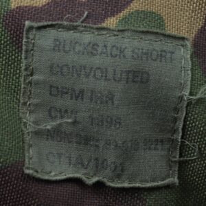 Plecak WOJSKOWY TURYSTYCZNY GÓRSKI armii BRYTYJSKIEJ SHORT 80L DPM n06. 7 14675372336
