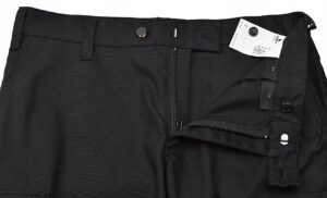 Spodnie taktyczne czarne Bojówki Militarne ochrona robocze PAS 96cm MASCOT 4 14721821906