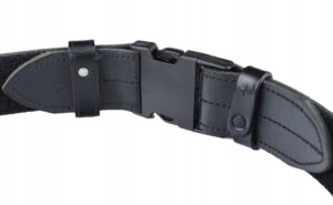 Pas Policyjny Taktyczny Czarny Skórzany Kontrakt Brytyjski r.M ok.102cm 3 15074718242