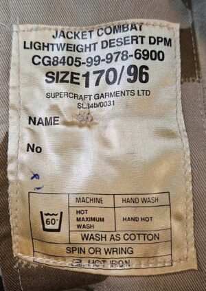 Koszula na zamek GB Tropical Desert DPM LIGHTWEIGHT 190/96 6 15158818424