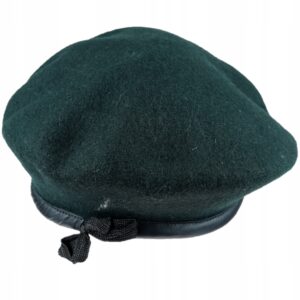 NOWY Beret wool knitted r.green militarny kontraktowy brytyjski zielony 59 4 15738192936