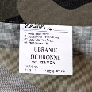 Spodnie militarne wojskowe wodoodporne GoreTex wz93 WP 128/MON 90/172 5 16417855107