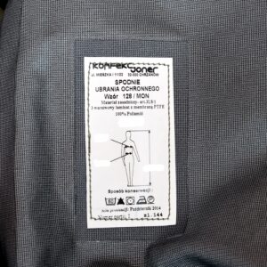 Spodnie militarne wojskowe wodoodporne GoreTex wz93 WP 128/MON XS/R 5 16418407830