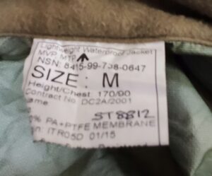 KURTKA WIATRÓWKA MVP MTP MEMBRANA PRZECIWDESZCZOWA ROZ. M 170/90 7 16933093987