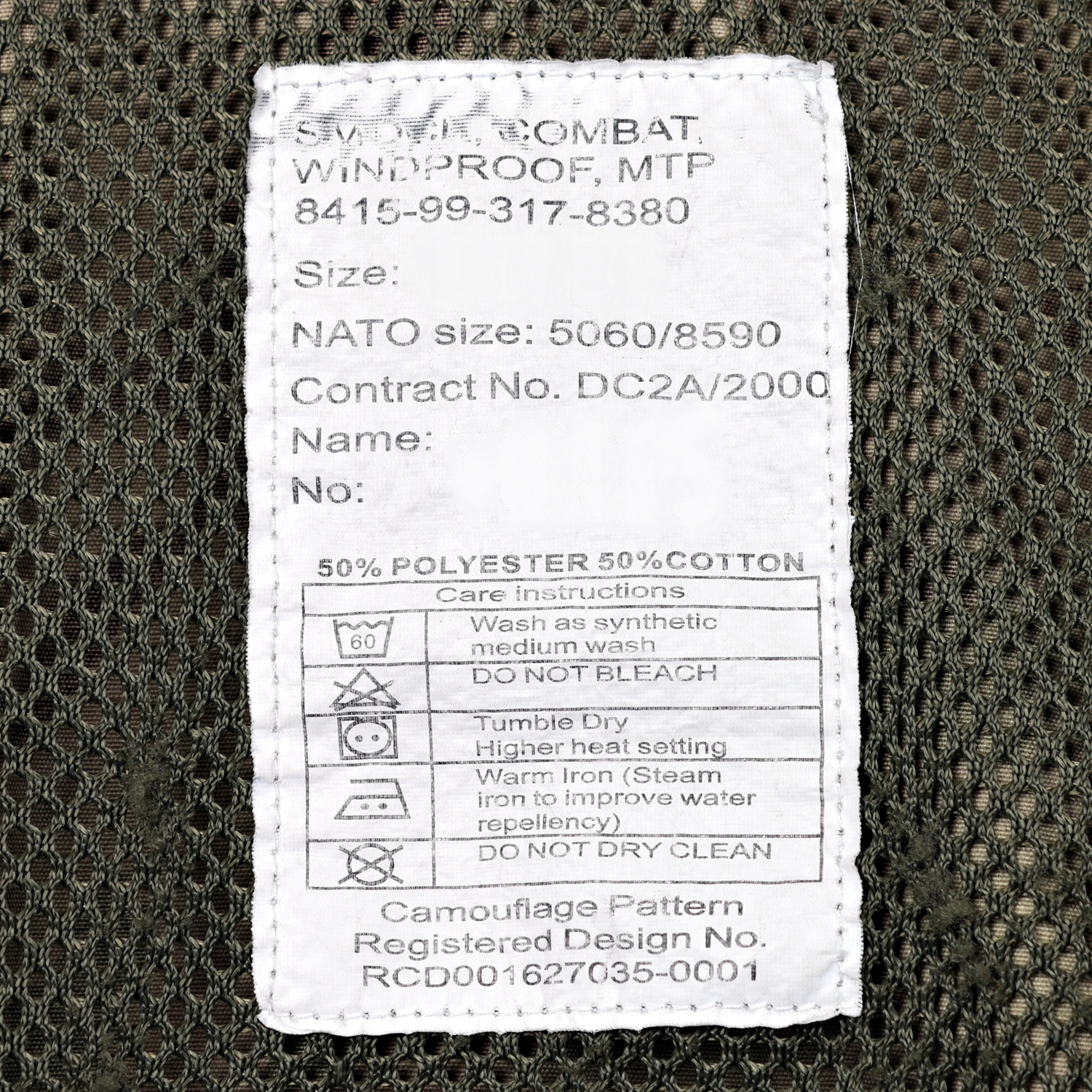 NOWA Kurtka Smock Windproof MTP MULTICAM 160/96 14 17054814351