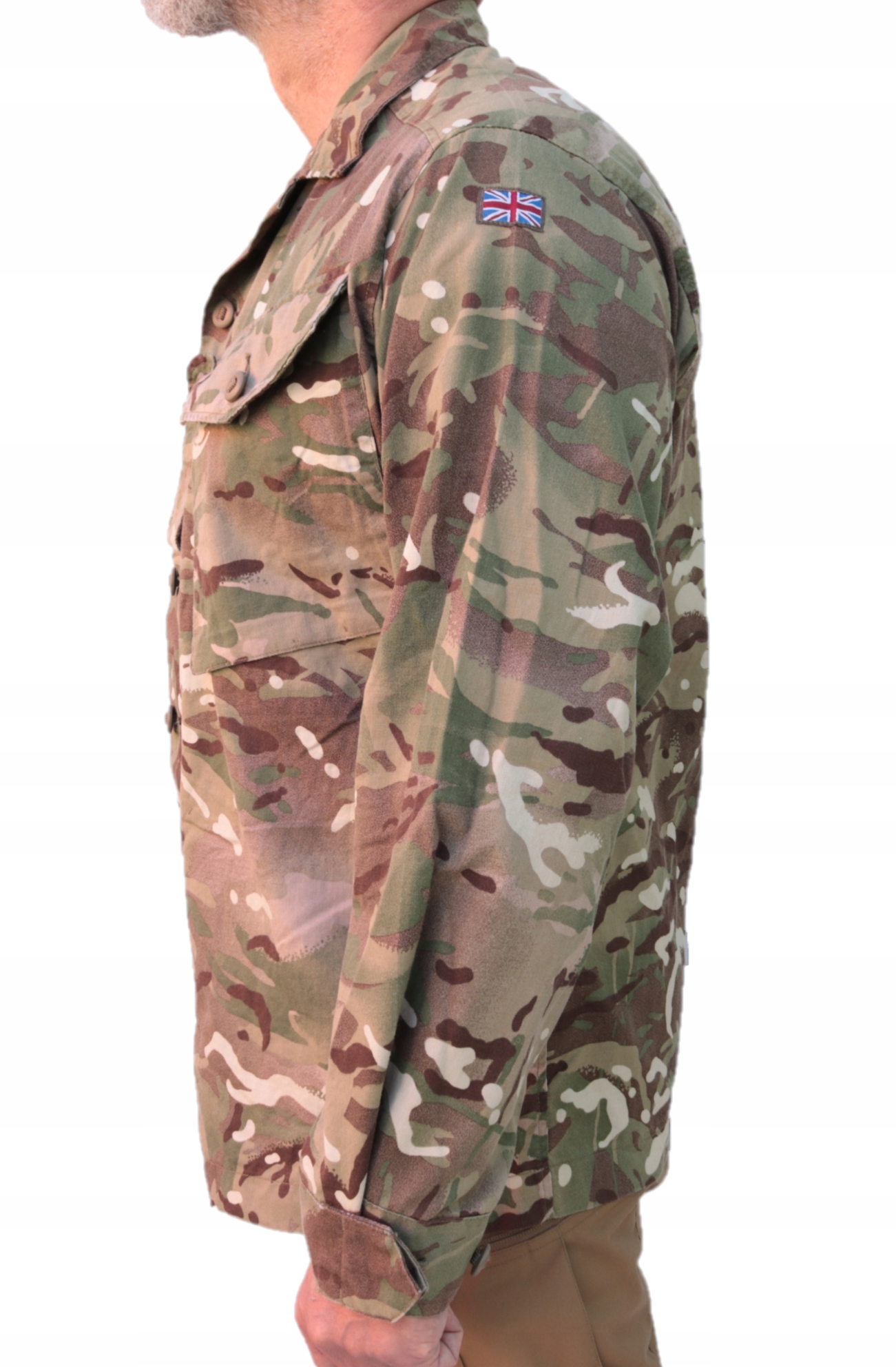 Nowa Bluza Koszula Field Shirt Wojskowa Brytyjska TROPICAL MTP 190/96 8 14439400719