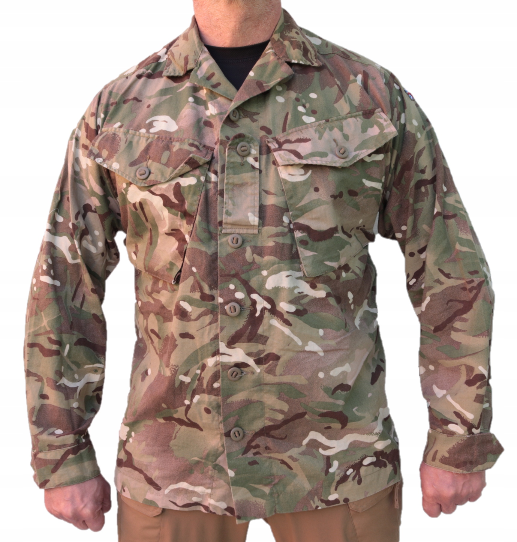 Nowa Bluza Koszula Field Shirt Wojskowa Brytyjska TROPICAL MTP 190/96 7 14439400719