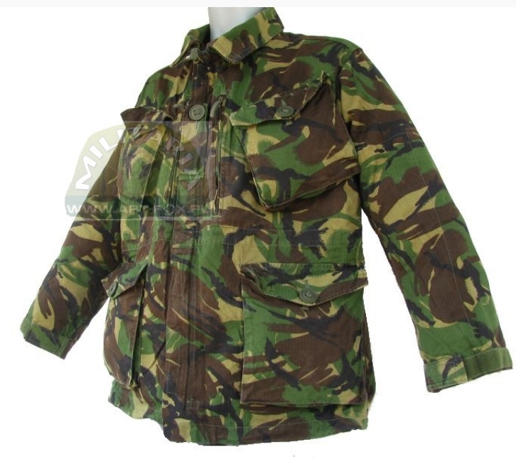 Kurtka Polowa Brytyjska RIPSTOP DPM FIELD Woodland Demobil 160/104 6 14550288917