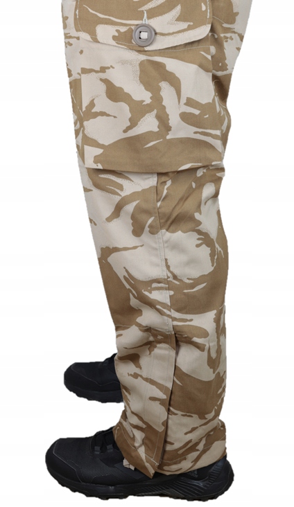 NOWE SPODNIE BOJÓWKI WOJSKOWE COMBAT WINDPROOF DESERT 70/80/96 10 14597013021