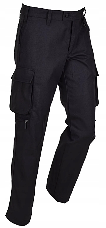 Spodnie taktyczne czarne Bojówki Militarne ochrona robocze PAS 96cm MASCOT 5 14721821906
