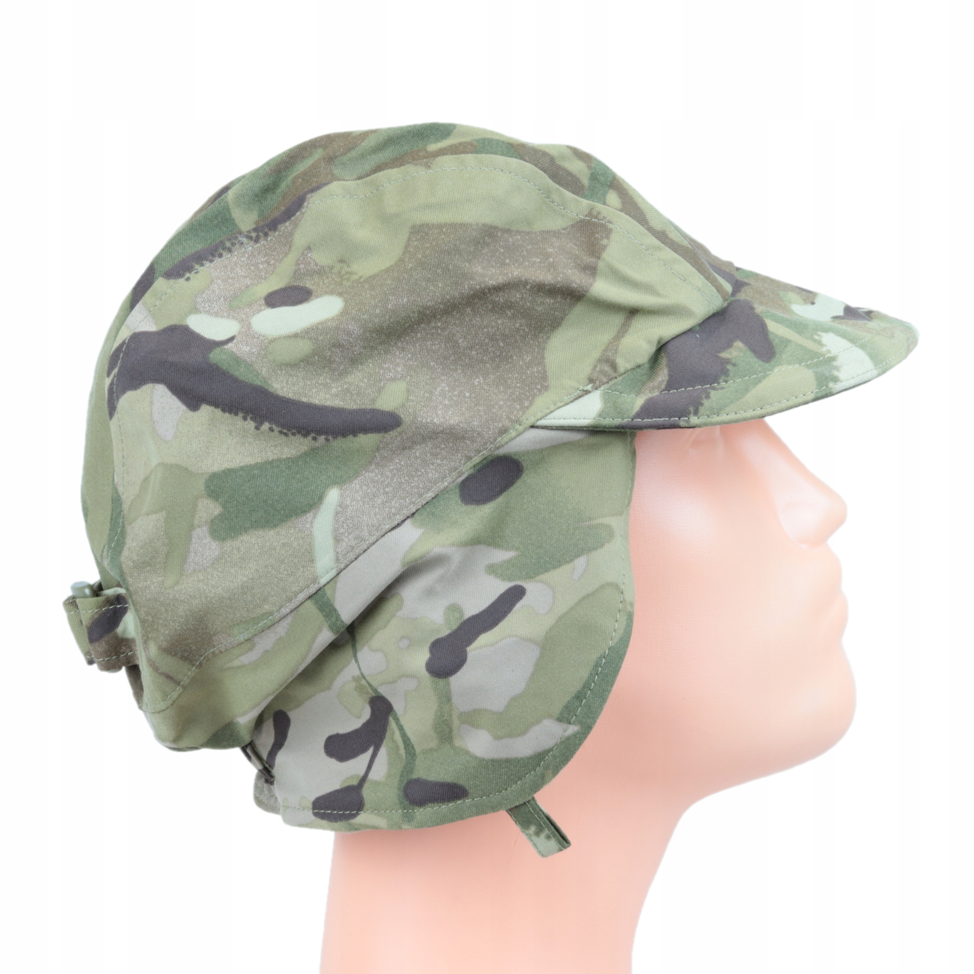 CZAPKA POLAR USZATKA GORE-TEX MILITARNA WIATROODPORNA BRYTYJSKA MTP M 8 14834787173