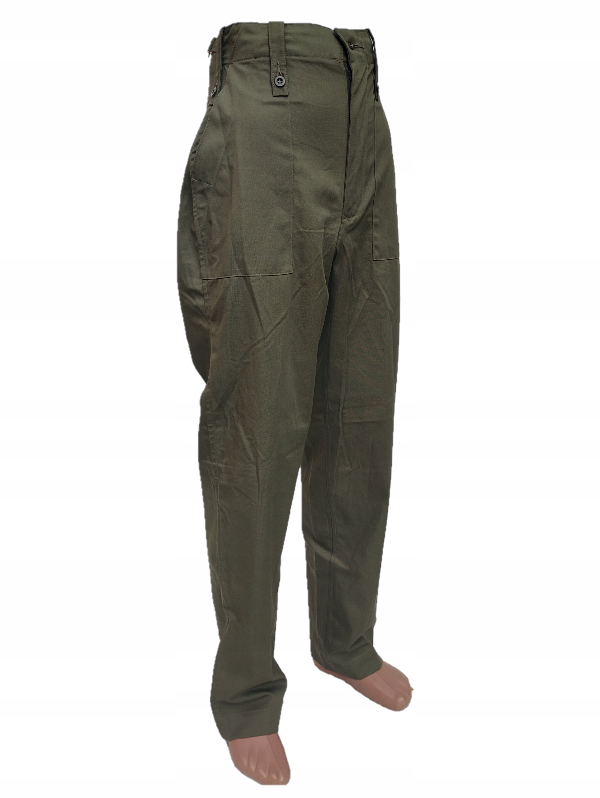 Spodnie Wojskowe Harcerskie OLIVE kontraktowe brytyjskie 75/80/96 7 15671679509