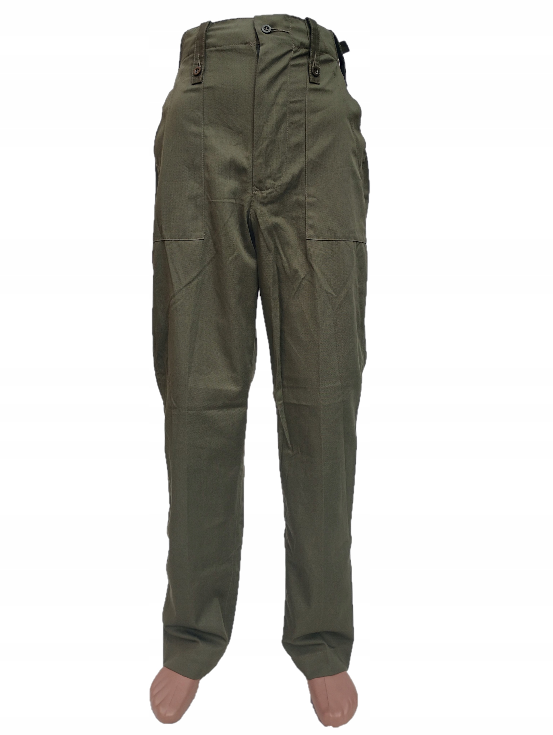 Spodnie Wojskowe Harcerskie OLIVE kontraktowe brytyjskie 75/80/96 6 15671679509