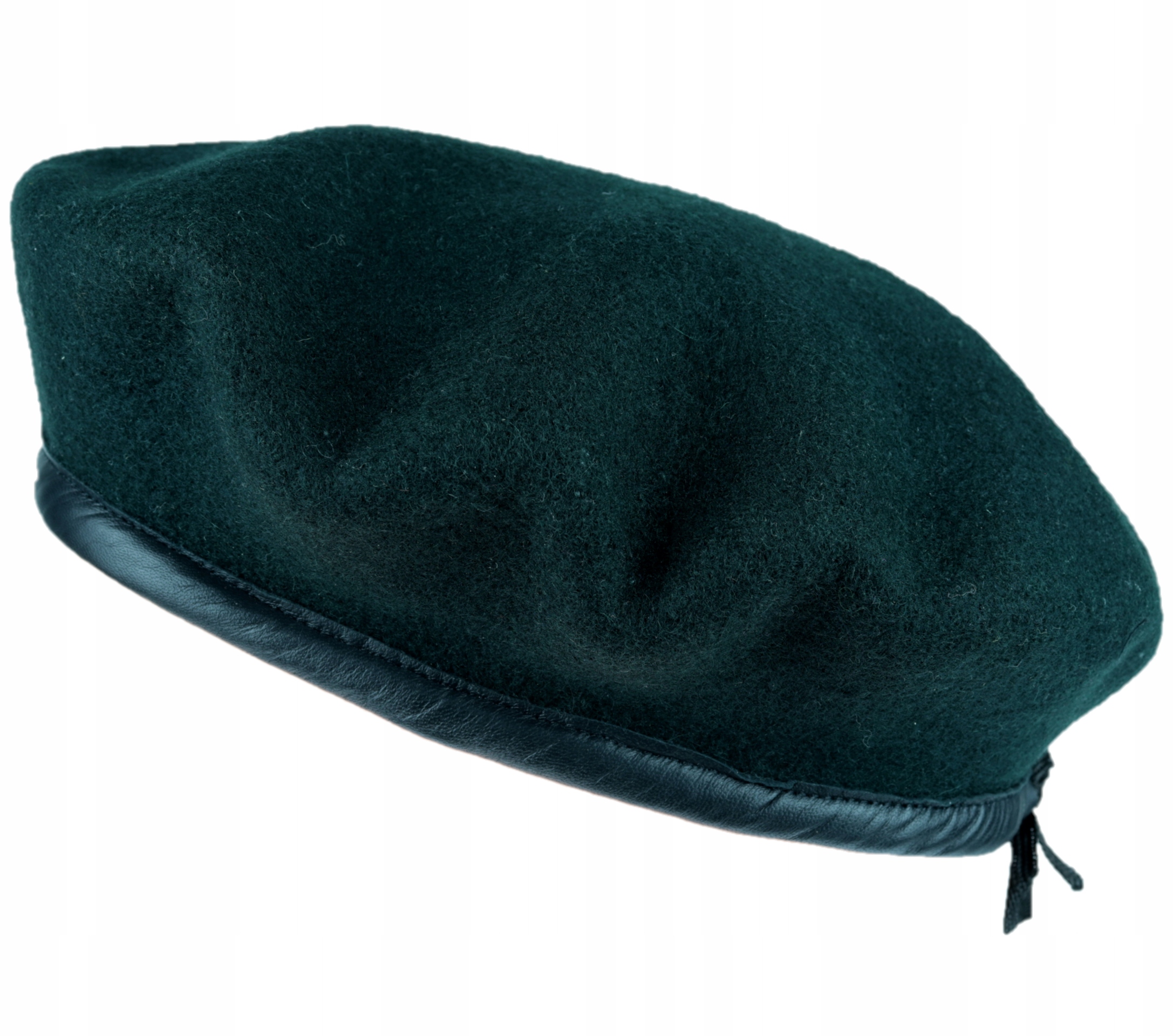 NOWY Beret wool knitted r.green militarny kontraktowy brytyjski zielony 59 8 15738192936
