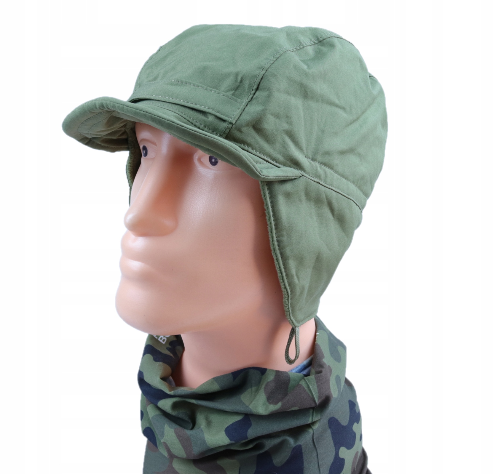 CZAPKA ZIMOWA MILITARNA TREKKINGOWA TERMICZNA OLIVE GORE-TEX WODOODPORNA .S 8 16260544922