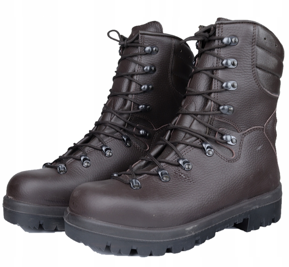 Trzewiki Wojskowe Buty Zimowe Skórzane brązowe 933A/MON rozmiar 40 (25,5) 9 16732783760
