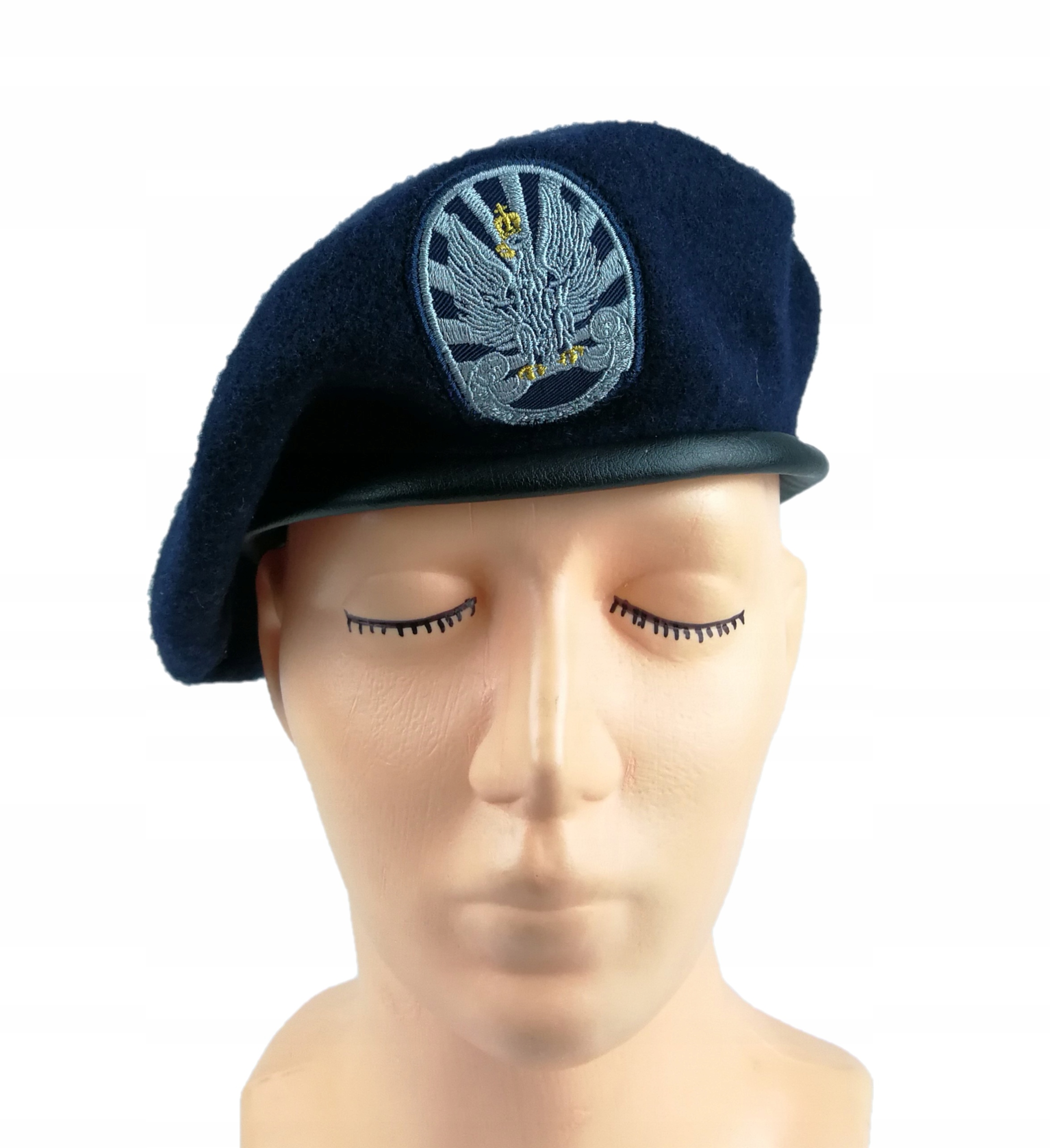 Beret Kadeta Szkoły Mundurowej Granatowy KLASA MUNDUROWA r.58 11 17858251893